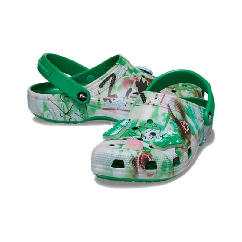 Crocs Classic Clog Futura Laboratories Green Ivy-3