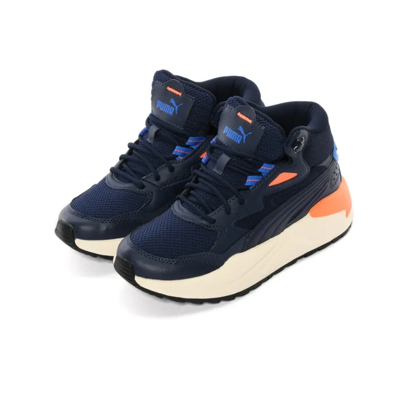 PUMA X RAY Mid Top Running Shoes Unisex Blue-1