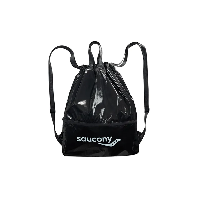 Saucony Polyamide Backpack Regular Unisex Bright Black-1