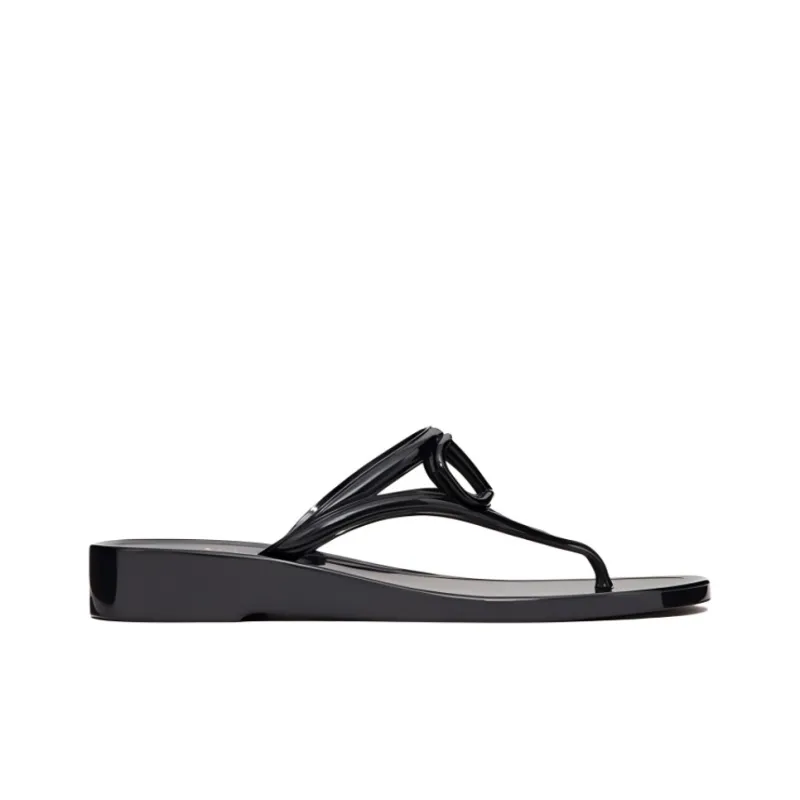 Valentino VLogo Signature Slip On Flip Flops-1