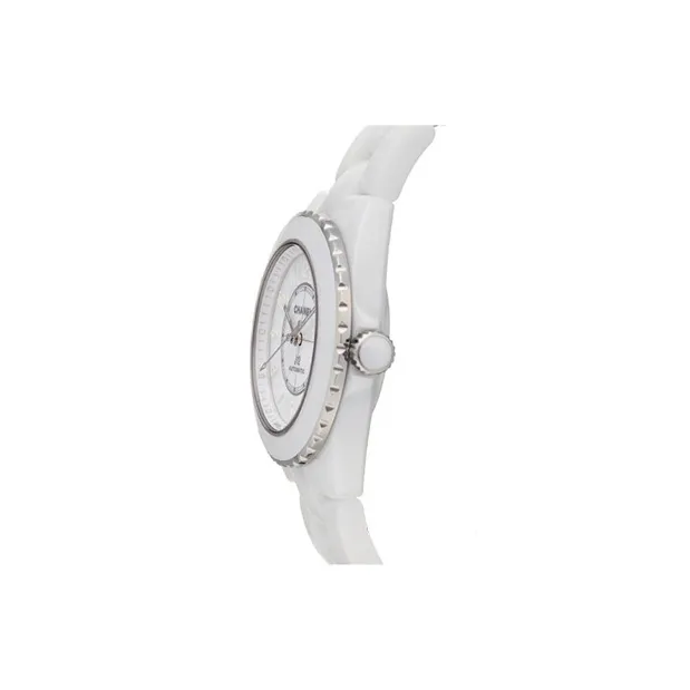 CHANEL J12 Collection Wrist Watch Automatic Mechanical Movement Ceramic Strap White Dial Unisex-1