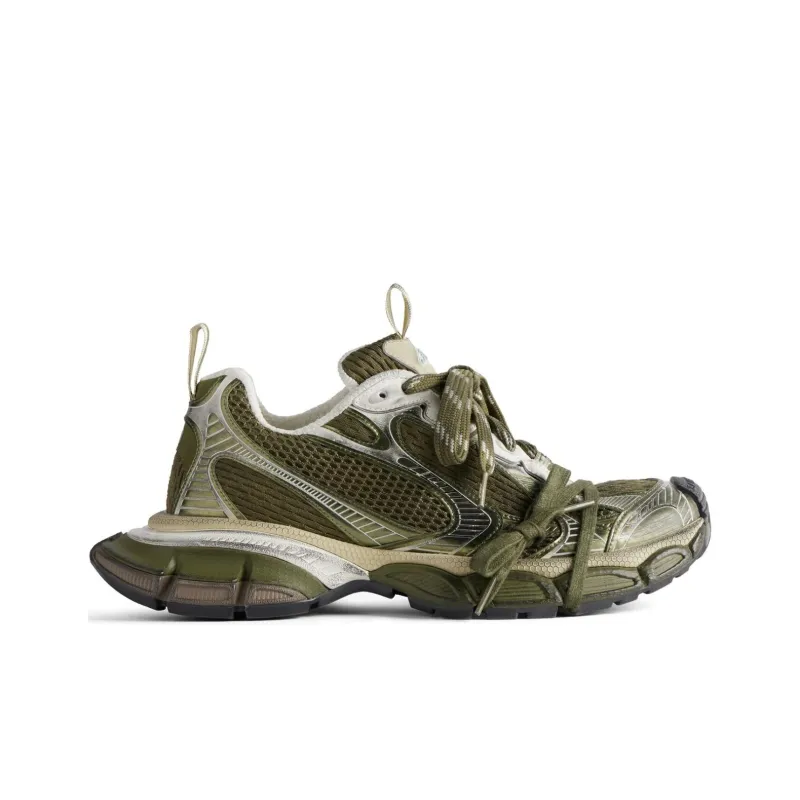 Balenciaga 3XL Dark Green Light Beige-1