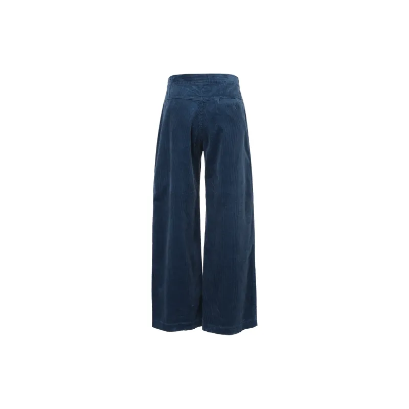 UNIQLO Casual Pants Women's Sea Blue-1