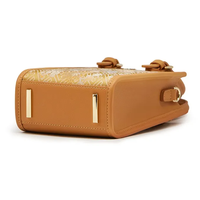 Pmsi Split Cow Leather With Mulberry Silk Shoulder Bag Women's-2