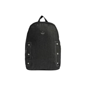 Adidas Originals Cotton And Recycled Polyester Blend Backpack Regular Women's Black