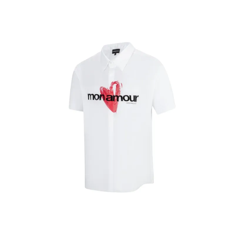 EMPORIO ARMANI SS24 Shirt Men's White-2