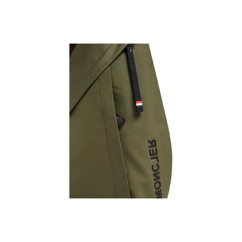 Moncler Nylon Sling Bag Men's Green-4