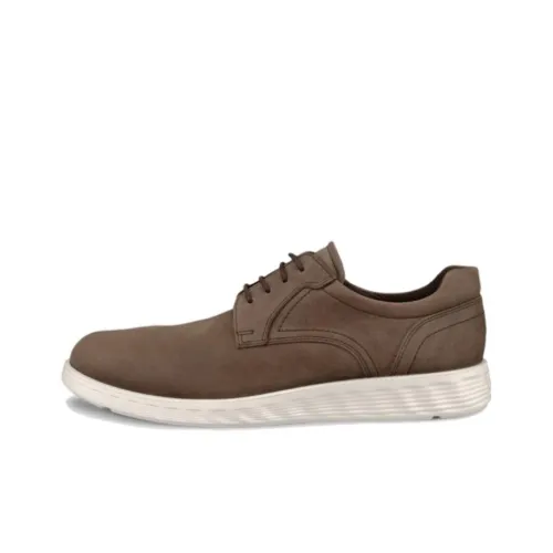 Ecco Men's Casual Shoes Men Low-Top Brown