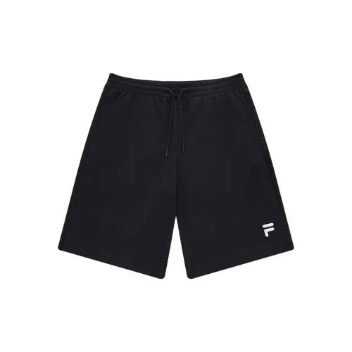 FILA FUSION FOB Series Casual Shorts Unisex Jet Black