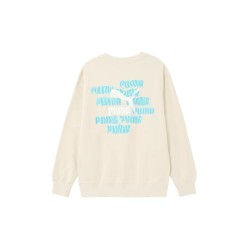 PUMA Sweatshirts Unisex White-1