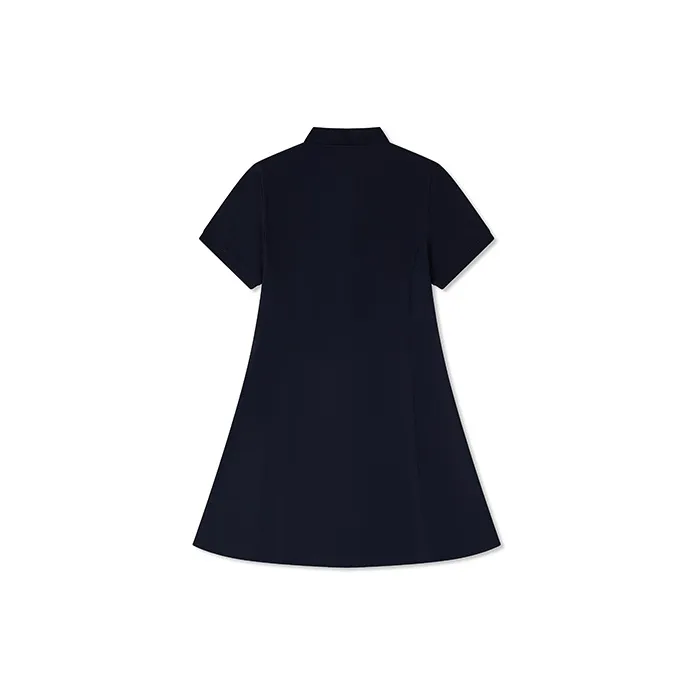 Kappa Short Sleeved Dress Women's Midnight Blue-1