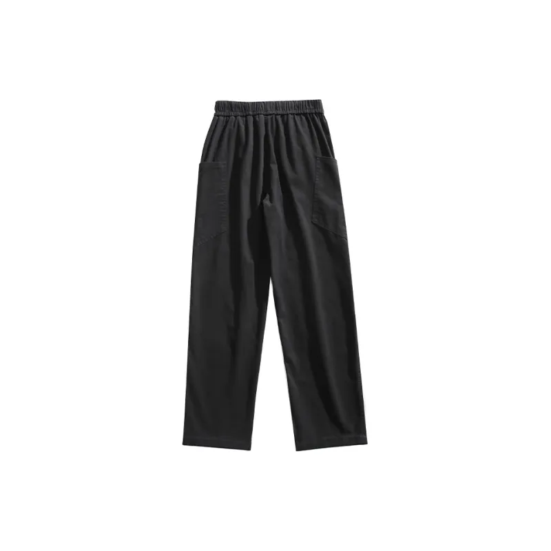 GSUE Casual Pants Unisex Army Green-11