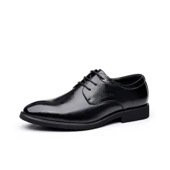 Batotem Dress Shoes Men Low Top Black Brown