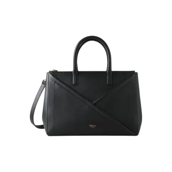 Mulberry Micro-Grained Leather Shoulder Bag Crossbody Bag Handbag Women's Black