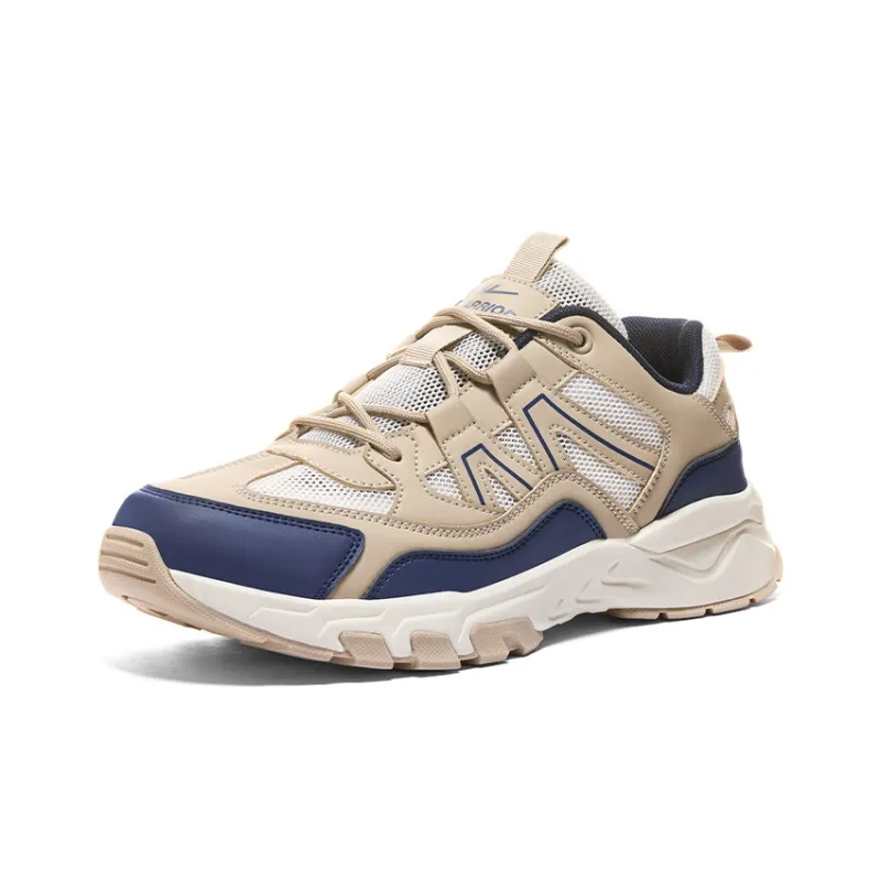 Warrior Anti Slip Wear Resistant Waterproof And Breathable Low Top Outdoor Shoes Unisex Khaki-1