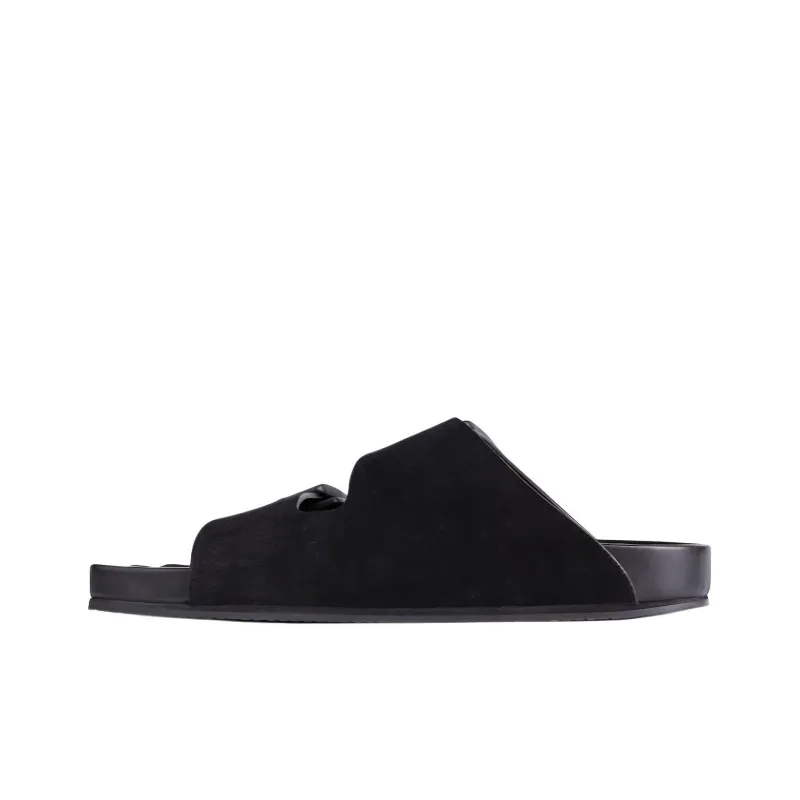 Balenciaga Sunday Slide Slippers Men's Black-0