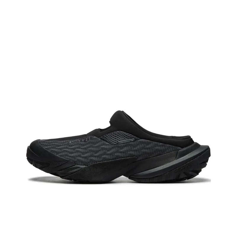 LiNing CF Tracing Collection Hiking Slipper Cushioning Wear Resistant Low Top Casual Shoes Unisex Black-0