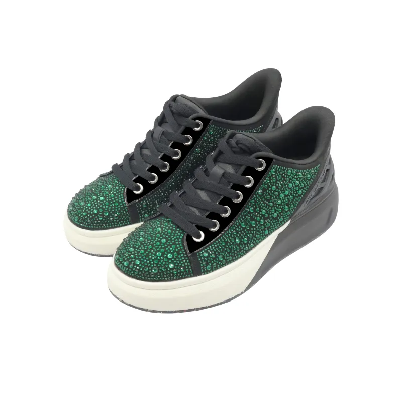 It Must Be Done Abrasion Resistant Lightweight Height Increasing Low Top Skateboard Shoes Unisex-12