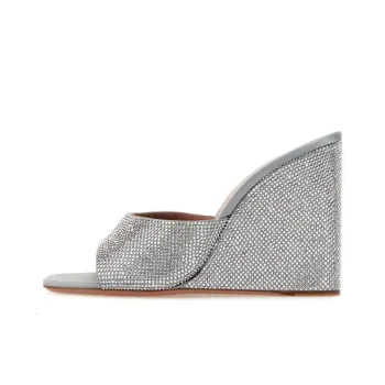 AMINA MUADDI Lupita Wedge Sandals Women's