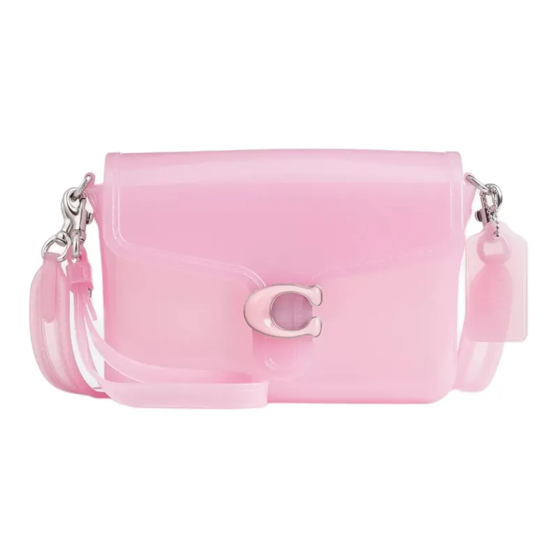 COACH Polyvinyl Chloride Jelly Bag, Shoulder Bag, Crossbody Bag Small Size Women's Bright Pink-0