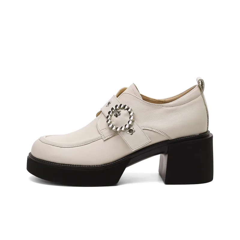 VEDULLAR Loafers Women's Black/Beige-5
