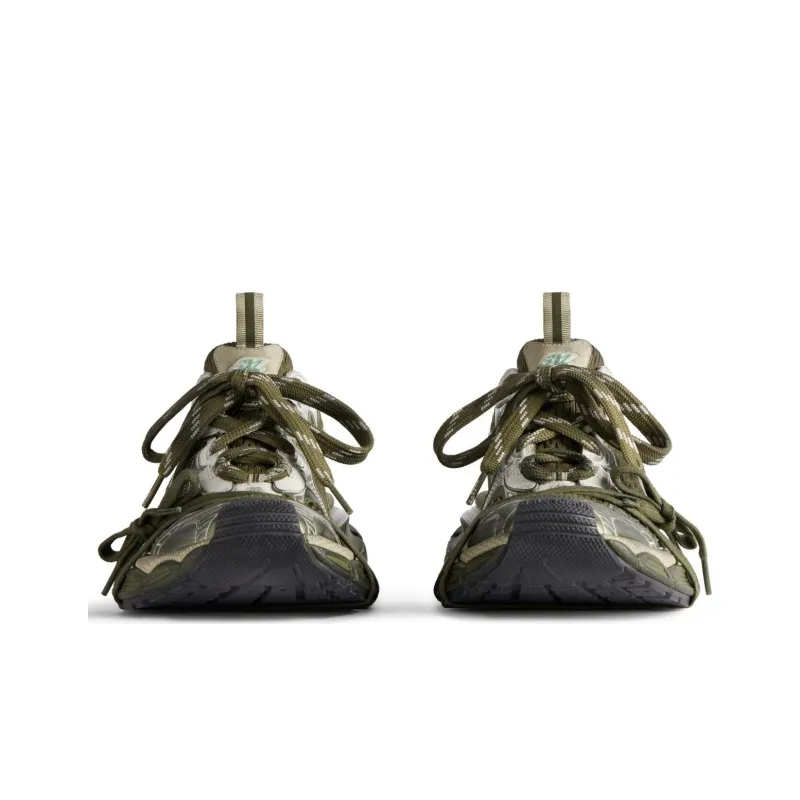 Balenciaga 3XL Dark Green Light Beige-3