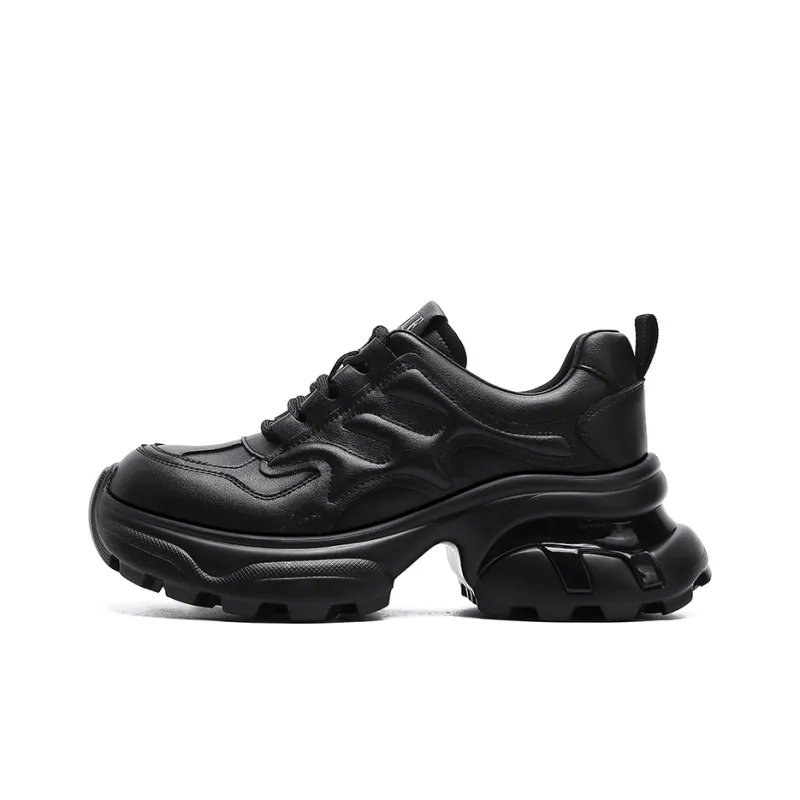 ELLE Low Top Chunky Sneakers Women's-3