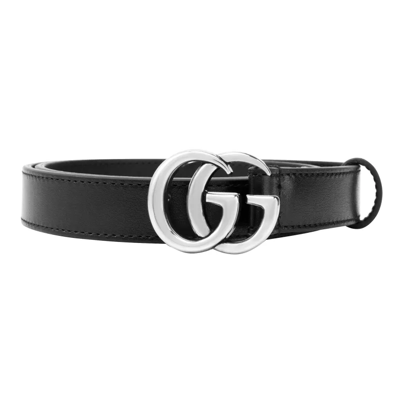 GUCCI Gg Marmont Belt Palladium toned Buckle .8 Width-1