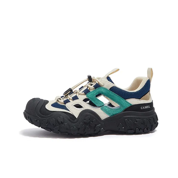 CAMEL Cushioned Slip Resistant Abrasion Resistant Breathable Low Top Outdoor Shoes Women's-12