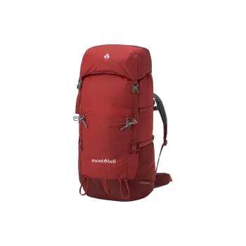 MONTBELL Nylon Outdoor Mountaineering Bag Backpack Alpine 40L Regular Men's Red