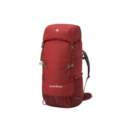MONTBELL Nylon Outdoor Mountaineering Bag Backpack Alpine 40L Regular Men's Red