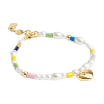 COACH Pearl Heart Bracelet