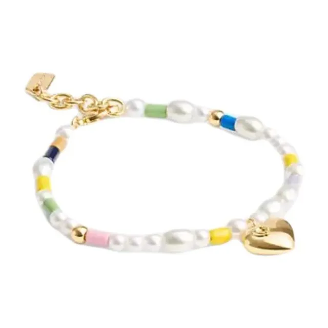 COACH Pearl Heart Bracelet-0