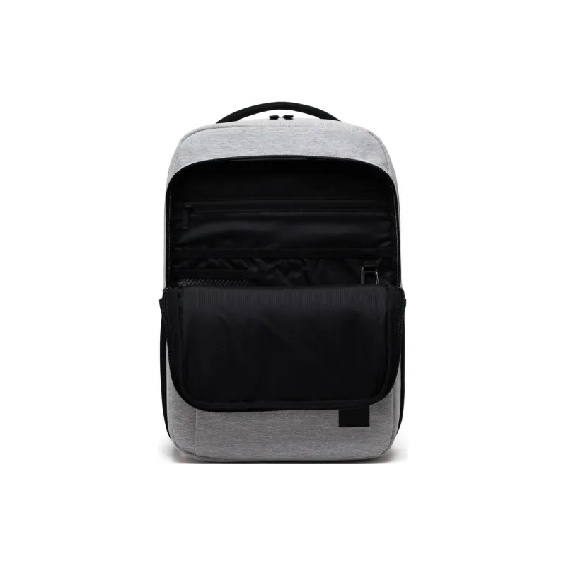 Herschel Recycled Fabric Backpack Unisex Light Gray-3