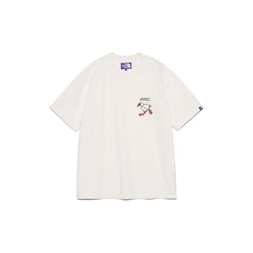 THE NORTH FACE PURPLE LABEL T-Shirts Unisex Natural