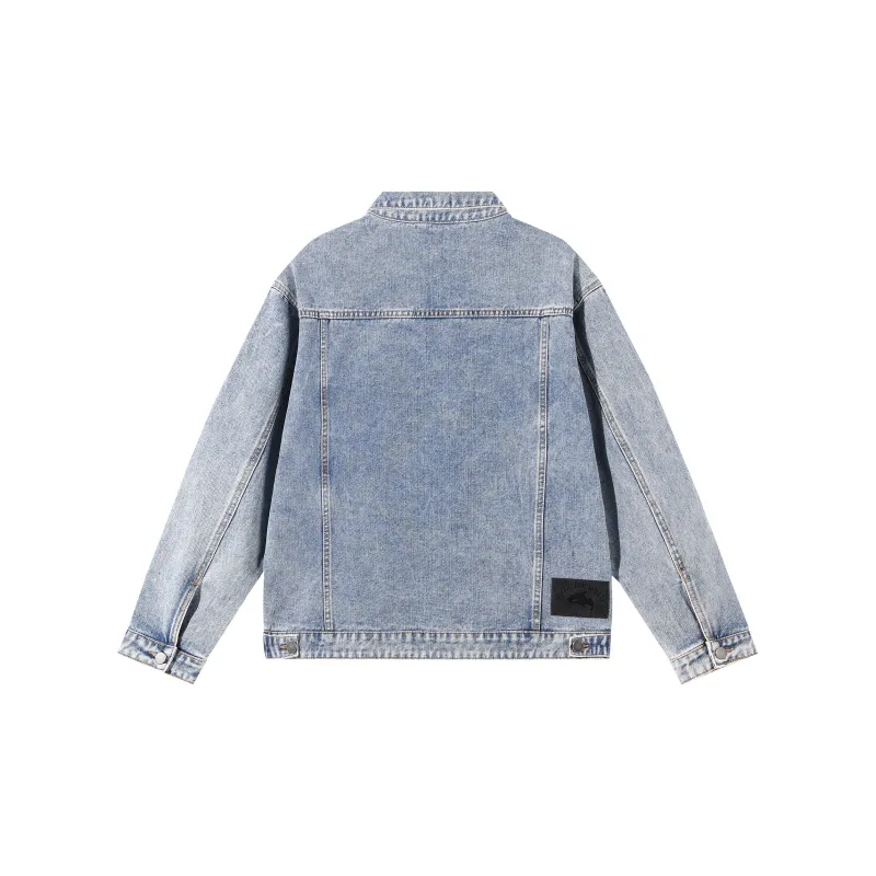 FAIRWHALE Denim Jackets Unisex-35