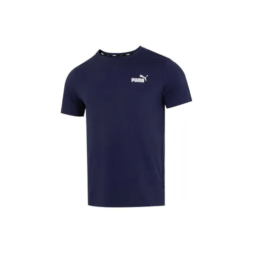 PUMA T-Shirts Men Marine Blue