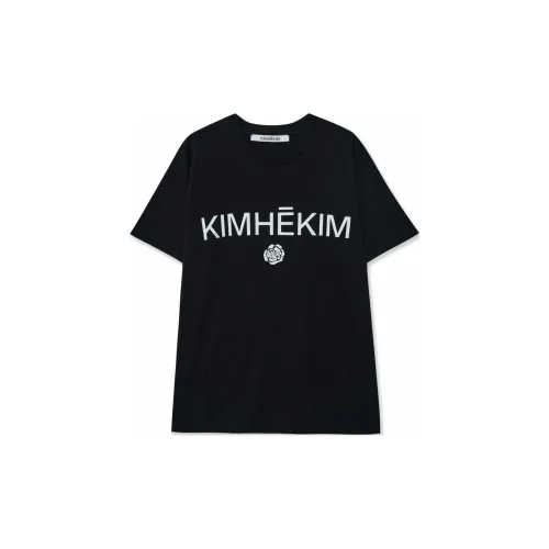 KIMHEKIM T-Shirts Unisex BLACK/Black