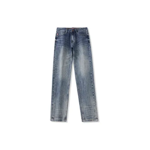 Jeep Jeans Men Gray Blue