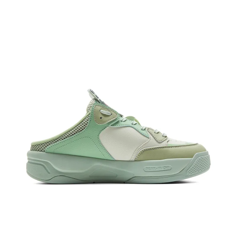 PEAK Skateboard Shoes Men Low Top Bean Sprout Green-2