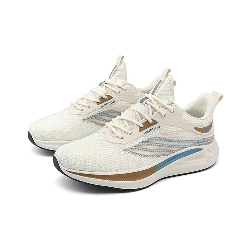 Warrior Breathable And Lightweight Low Top Casual Running Shoes Men's Blue White-9