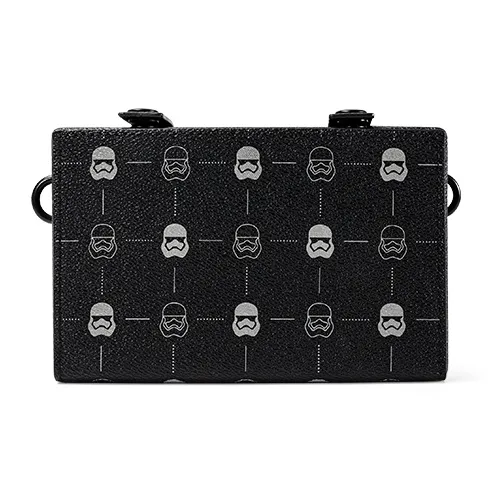 GUDI PVC Material Detachable Shoulder Strap Adjustable Shoulder Bag Crossbody Bag Regular Unisex Black-0