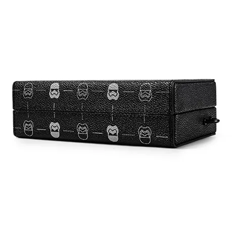 GUDI PVC Material Detachable Shoulder Strap Adjustable Shoulder Bag Crossbody Bag Regular Unisex Black-2