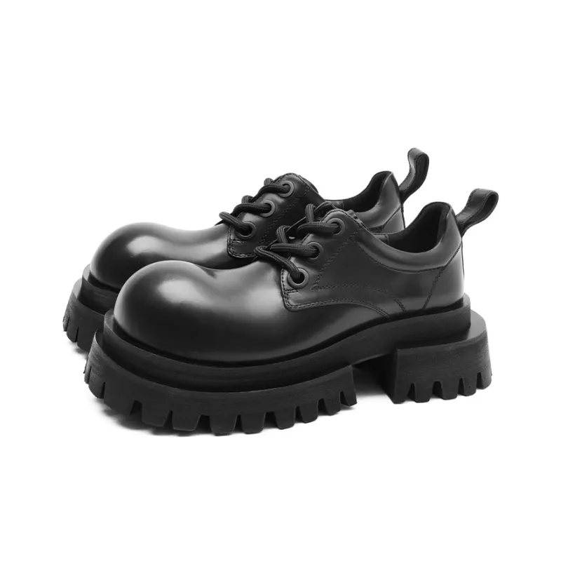 KMD Casual Single Shoes 6.5cm Women's Black-1