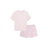 [Short-Sleeved Shorts]Cold Peach Pink-Women's