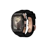 Black Bezel Rose Case, Black Strap