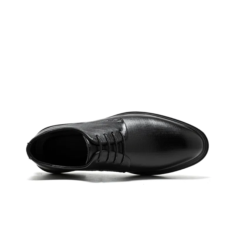 ZUWUDONG Dress Shoes Men Low Top Black, Brown-1