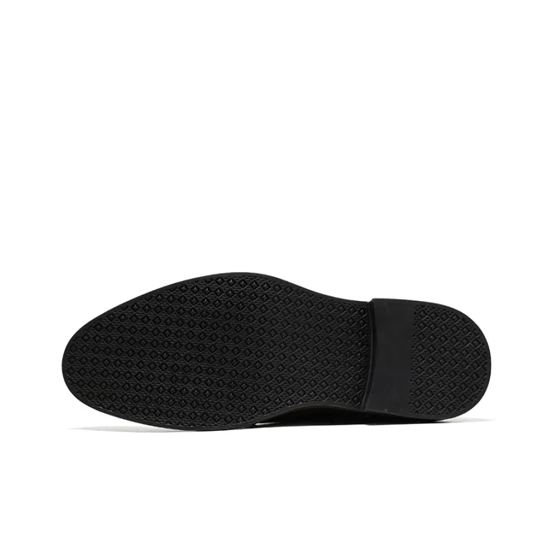 ZUWUDONG Dress Shoes Men Low Top Black, Brown-17