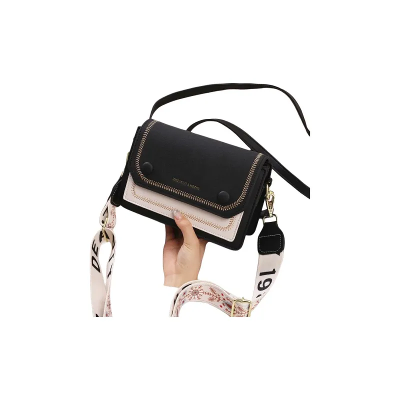 Weymond Soft Leather Shoulder Bag Crossbody Bag Backpack Women's Black/Yellow Blue/Pink Green-3