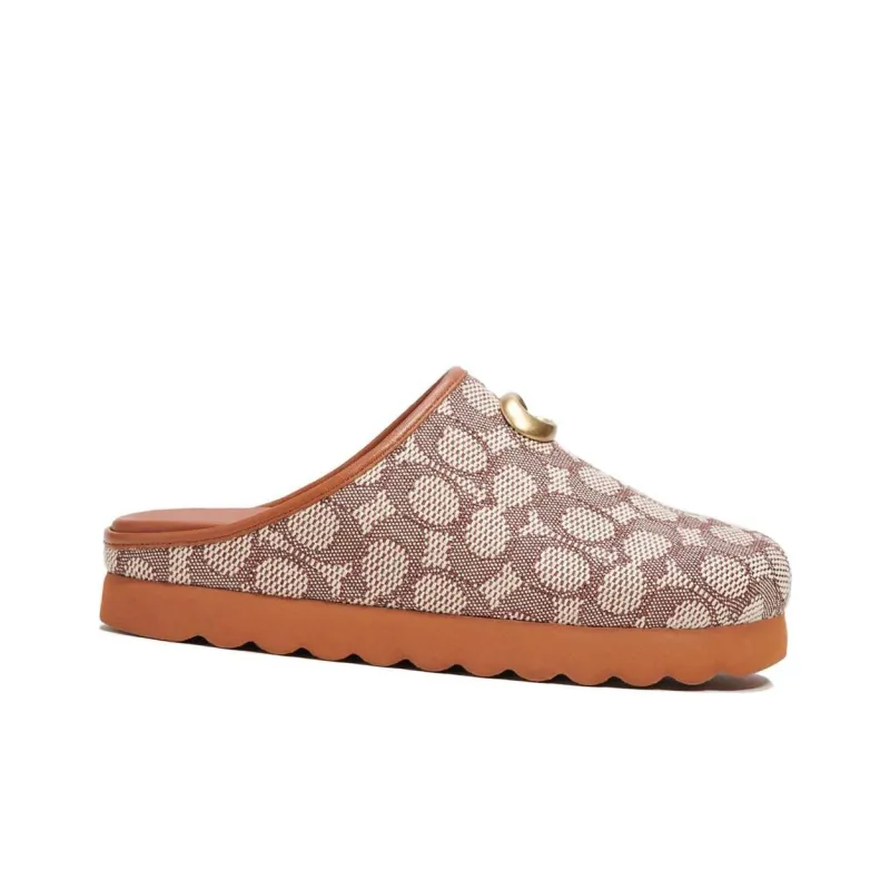 COACH Hadley EVA Slip Resistant Wrap toe Slippers Women's Cocoa-1